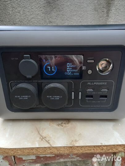 Портативная электростанция 220 в Allpowers R600
