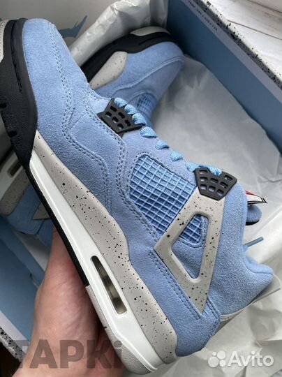 Nike Air Jordan 4 Retro University Blue Lux