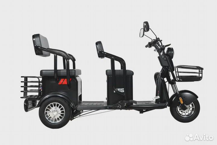 Электротрицикл white siberia sibtrike R 2000W 2023