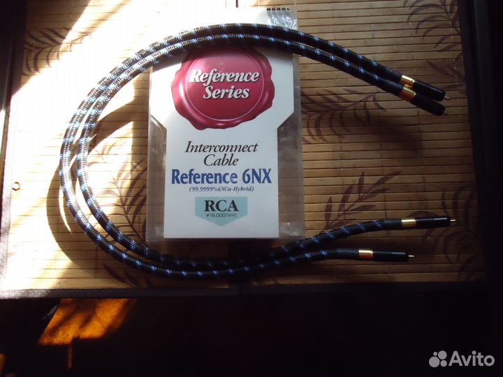 Оригинальный межблочник ortofon reference 6NX