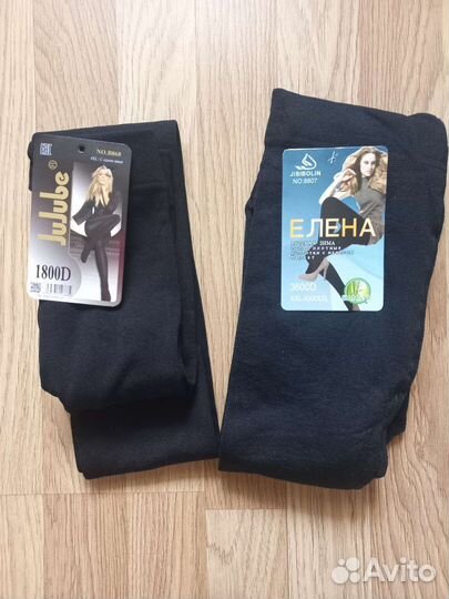 Колготки и лосины тёплые