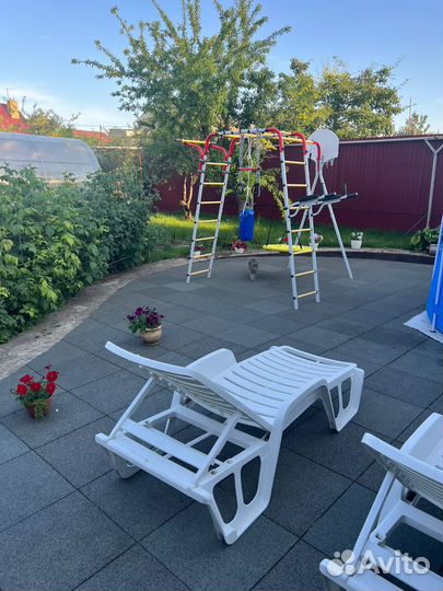 Резиновая плитка собственное производство