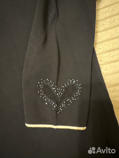 Нарядный денский свитер