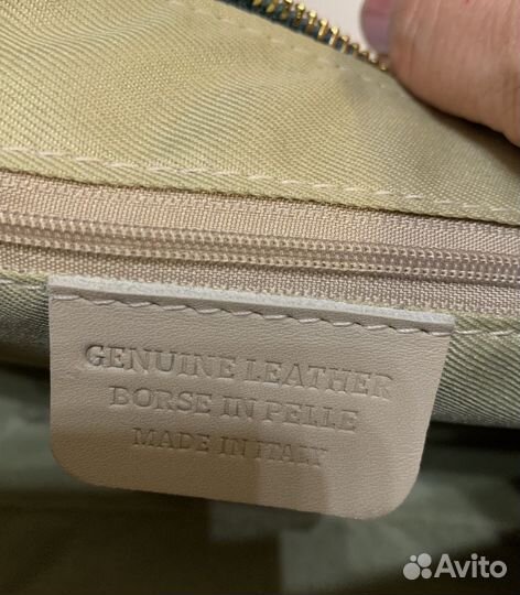 Сумка натуральная кожа италия новая
