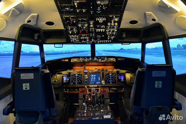 Полёт на авиатренажёре