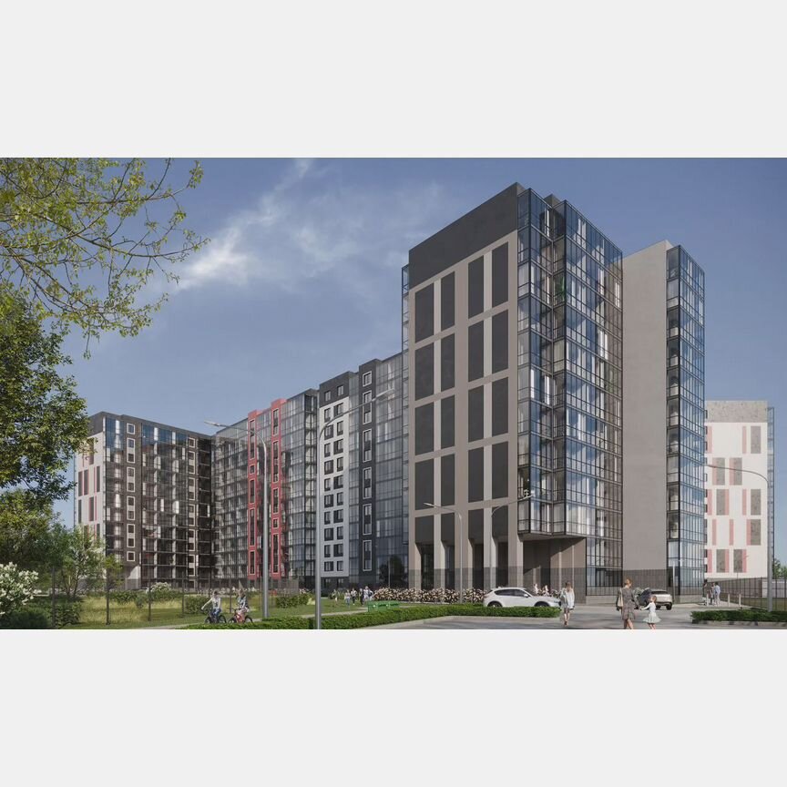 2-к. квартира, 50,5 м², 6/12 эт.