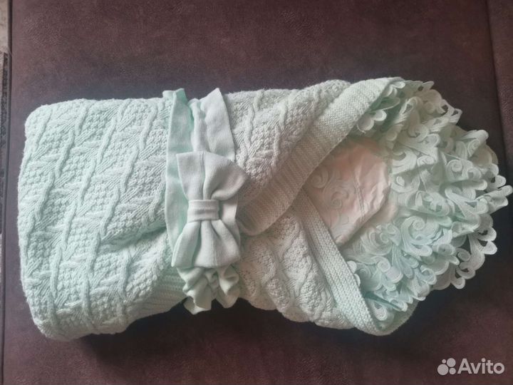 Конверт плед на выписку