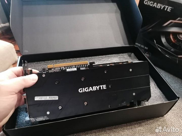 Видеокарта gigabyte Radeon RX 5600 XT gaming OC 6G