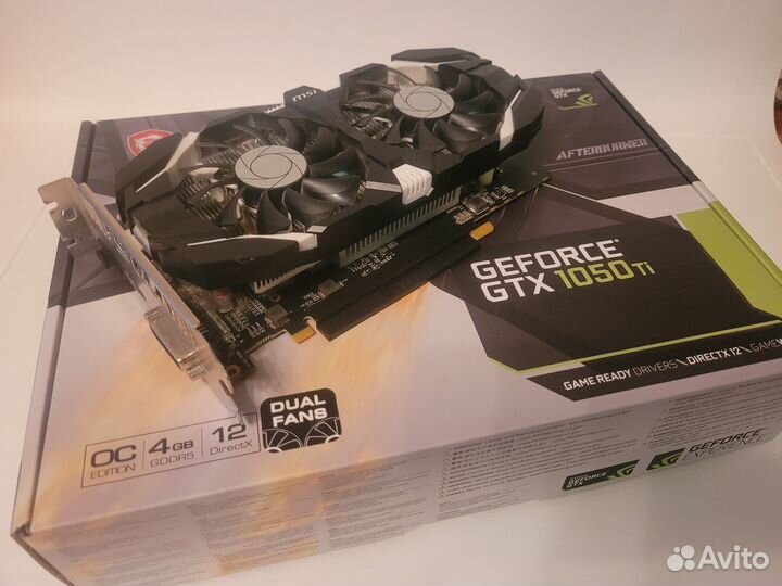 Видеокарта gtx 1050 ti 4gb