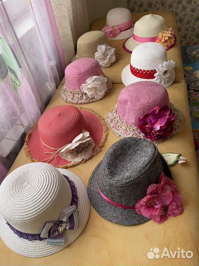 Шляпки новые для девочек