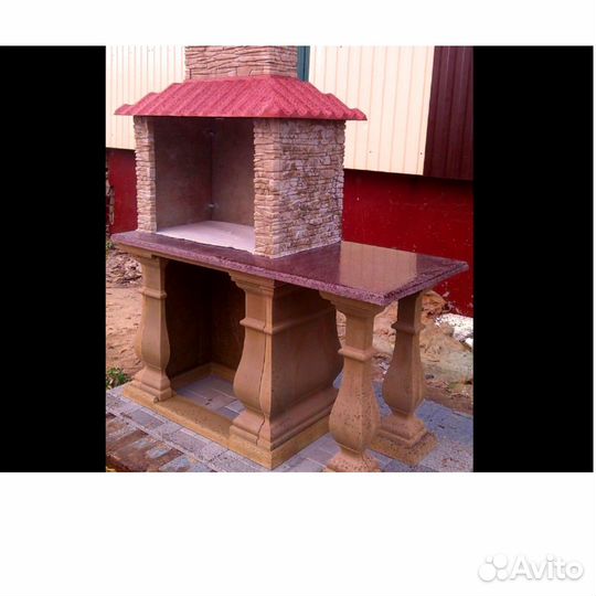 Мангал из шамотного кирпича для дачи и дома