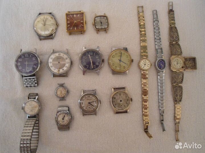Советские наручные часы