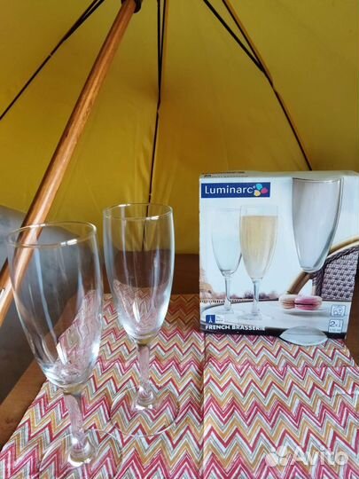 Бокалы, стопки