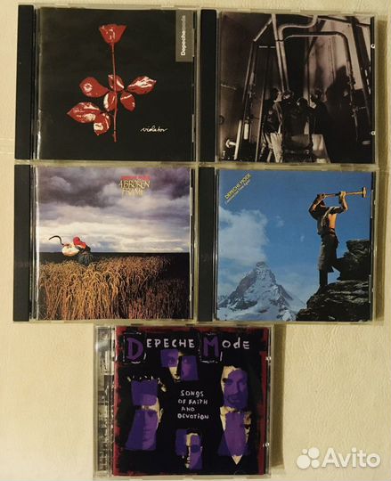 Depeche Mode Japan фирменные 5CD