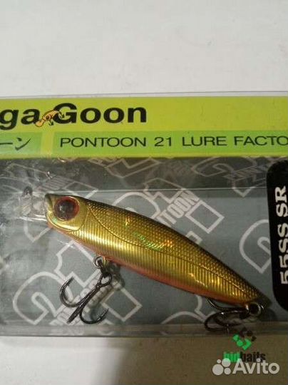 Воблеры 21 pontoon Gaga Goon 55 SS-SR 55mm 4.6g