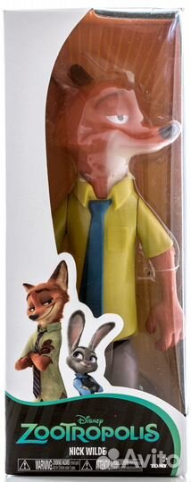 Рыжий лис Ник Уайлд (Zootropolis)