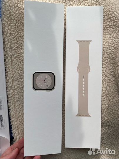 Apple Watch Series 8 45mm Starlight Aluminium