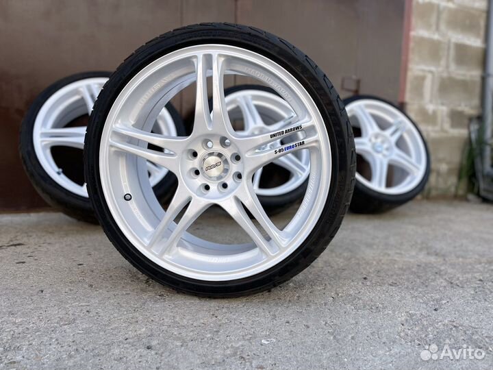 Диски Rays S-05 Euro Star Japan и Шины SP Sport