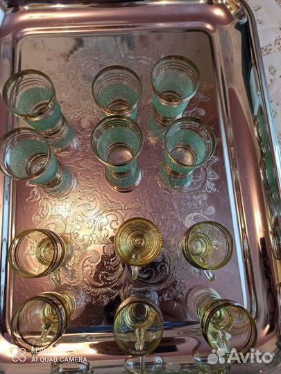 Рюмки, стопки, винтаж Чехия