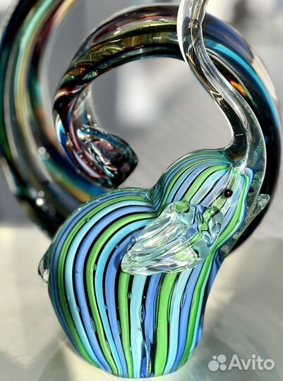 Статуэтка Слоник. Муранское стекло