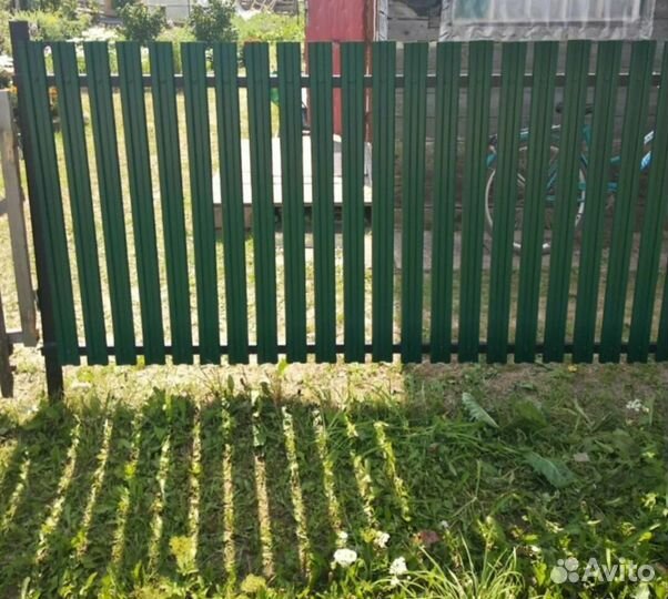 Штакетник с полимерным покрытием