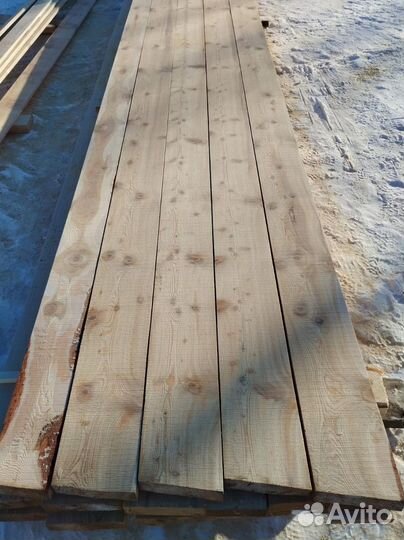 Доска обрезная 25х100х6000 ГОСТ