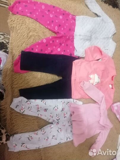 Вещи пакетом на девочку1,5-2 года
