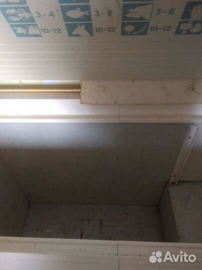 Морозильный ларь с глухой крышкой бу