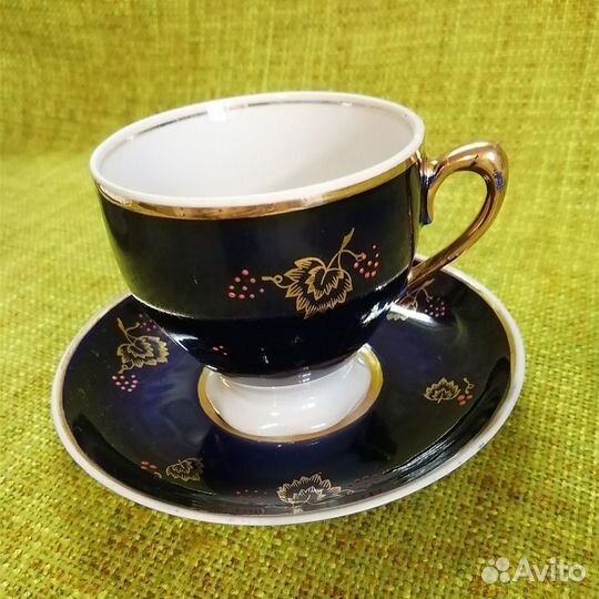 Чайная пара. Кобальт. Довбыш