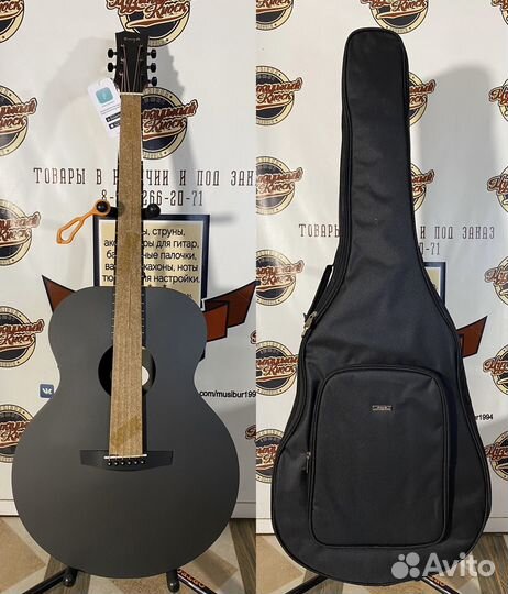 Гитара трансакустическая Enya EA-X0/BK.S0.EQ