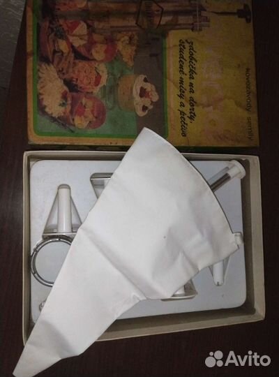 Кондитерский набор,шприц,формы.Винтаж.Чехословакия