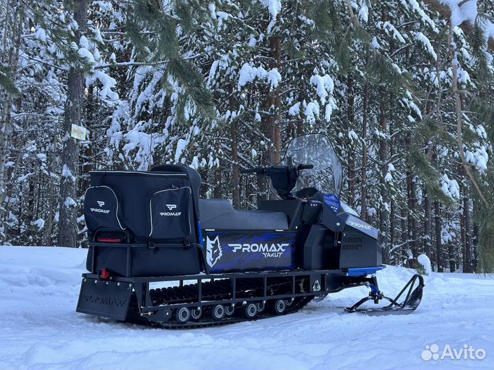 Снегоход promax yakut 500 2.0 4T 19 black/blue