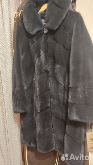 Шуба норковая 48 50 бу