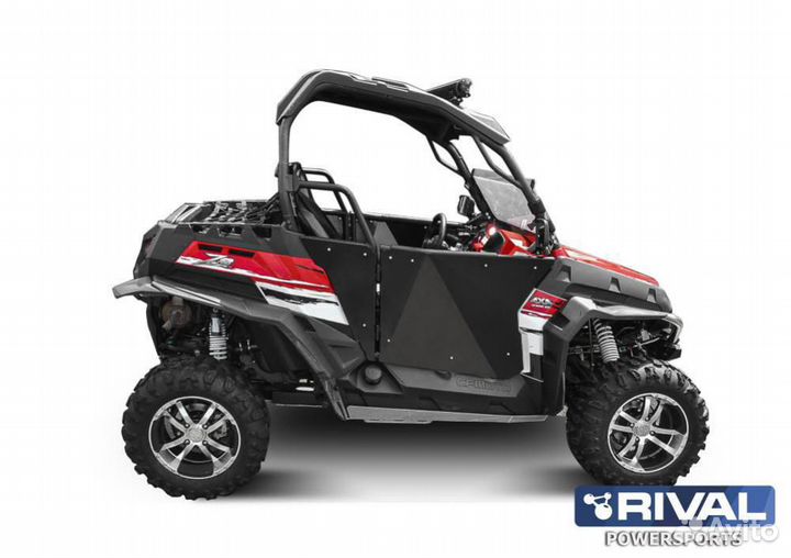 Двери алюминиевые для CF moto Z8