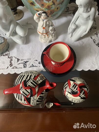 Чайный сервиз фарфор Pavone, Италия