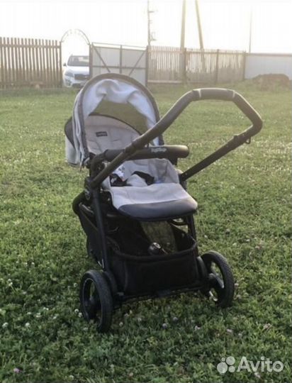 Коляска Peg-Perego Book Scout Pop-up Lux Beige