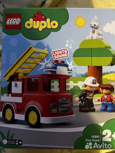Lego duplo пожарная машина