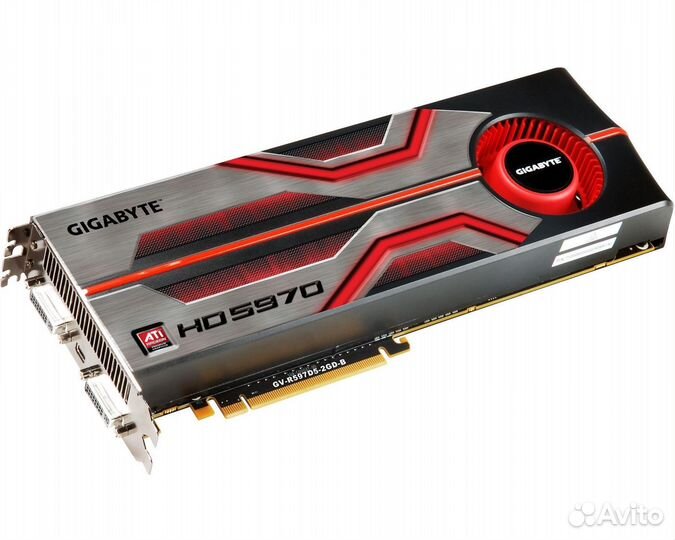 Видеокарта Gigabyte ATI Radeon HD 5970 2gb