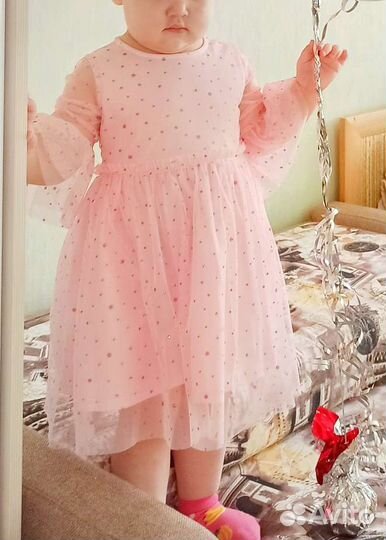 Платье для девочки 92
