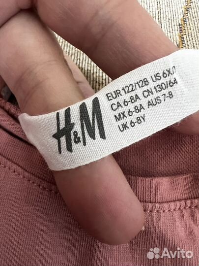 Футболка H&M размер 122-128