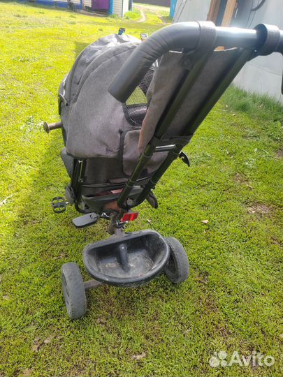 Велосипед коляска с ручкой