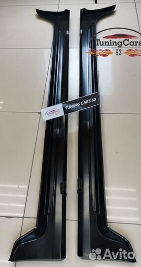 Пороги Лада Гранта Спорт - ваз 21192 Лифтбек