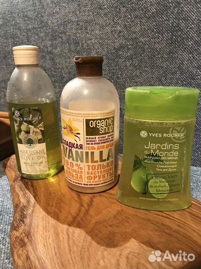 Гель для душа, скраб