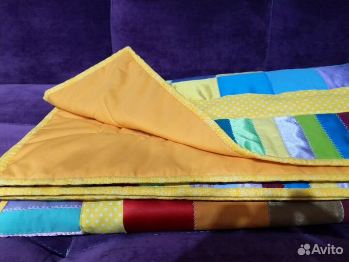 Лоскутное одеяло ручной работы