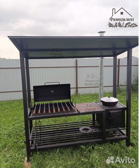 Мангал лофт