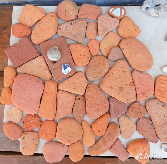 Кирпичики, плиточка морская