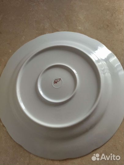 Большое блюдо Дулево, 36 см, сахарницы, чайник