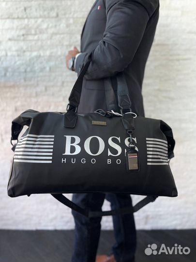 Сумка дорожная новая hugo boss