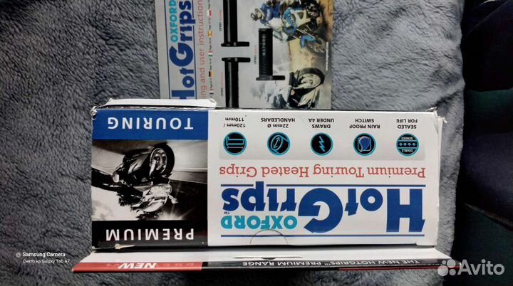 Ручки руля с подогревом для мотоцикла, oxford T.G