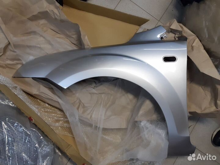 Крыло серебро LH Ford Focus 2 2005-2008